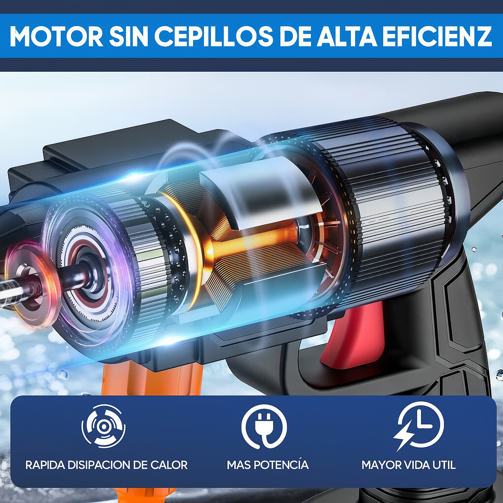 Pistola de Agua Alta Presión