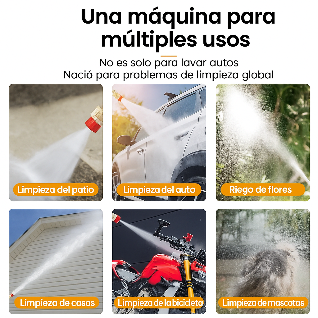 Pistola de Agua Alta Presión